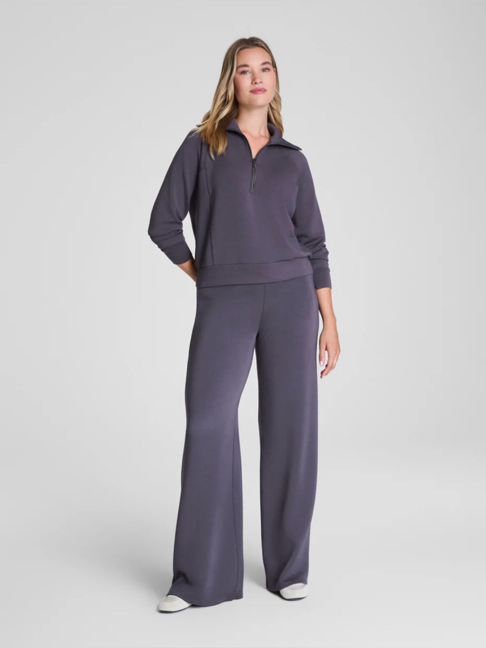 Air Essentials Wide-Leg Pants in Storm